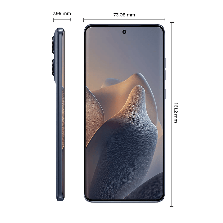 Smartphone Motorola Edge 60 Fusion Azul 8GB 256GB 2