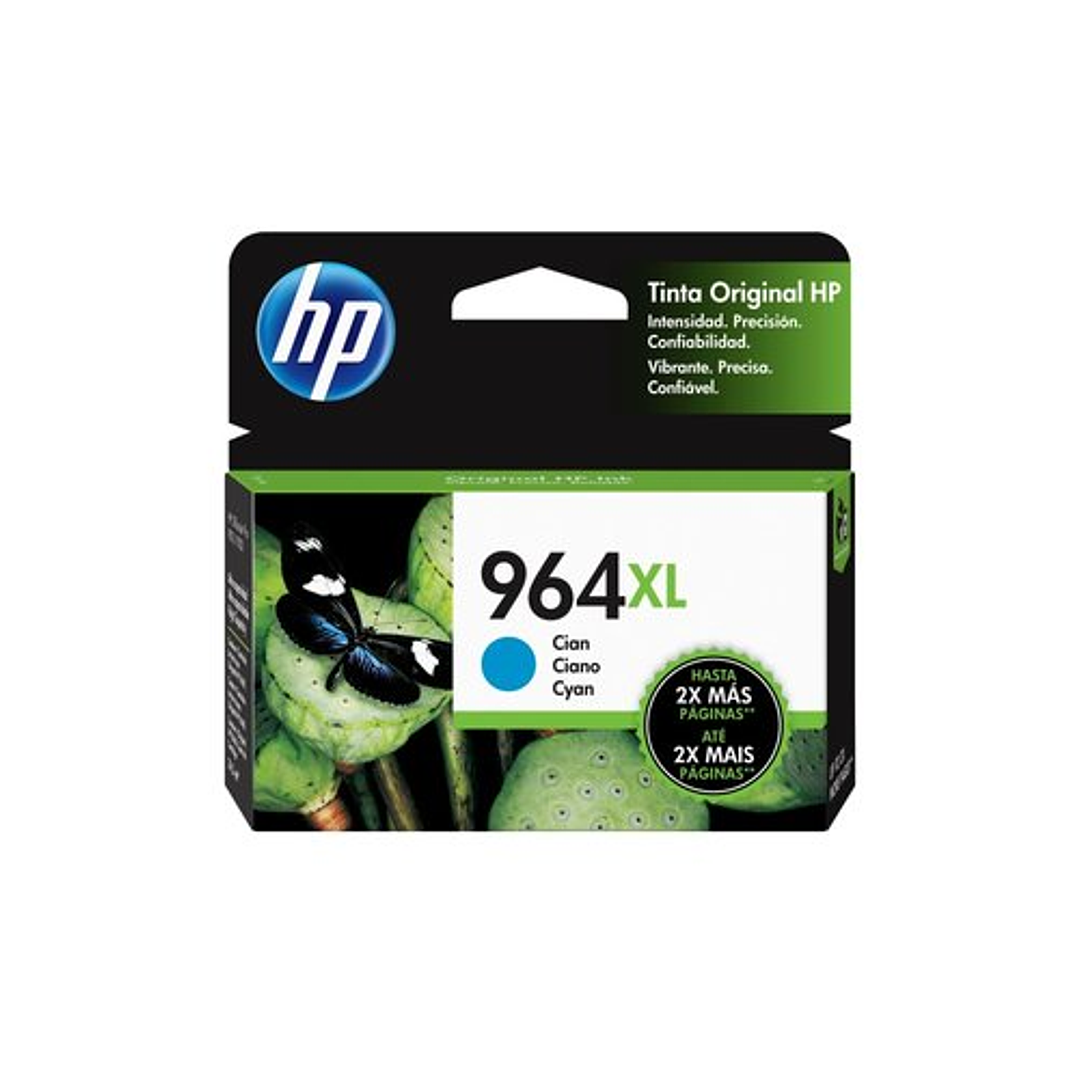 Cartucho HP 964XL Cyan Alto Rendimiento Original 1