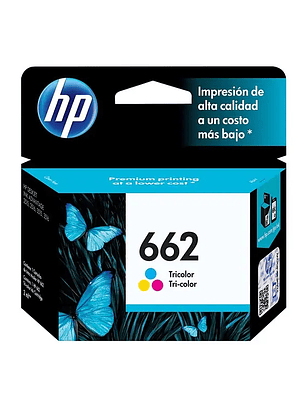 Cartucho HP 662 Tricolor Original DeskJet