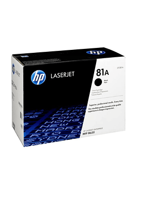 Toner HP 81A CF281A Negro Original LaserJet
