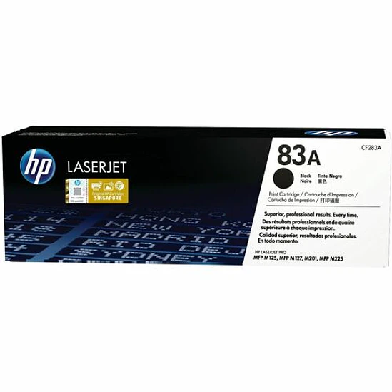 Cartucho de Tóner HP 83A Negro Original (CF283A) 1