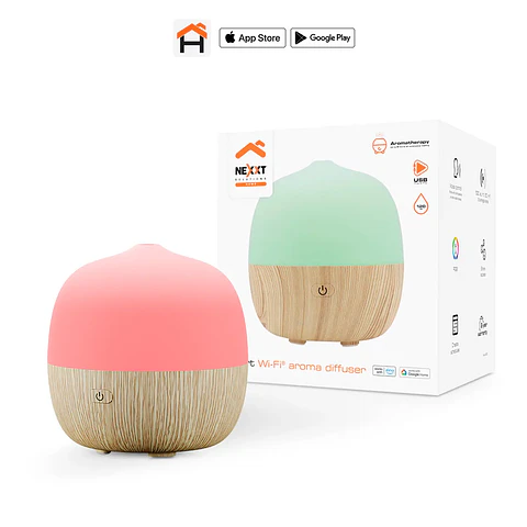 Difusor Aromas Inteligente Nexxt NHA-A300 WiFi LED USB