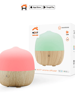 Difusor Aromas Inteligente Nexxt NHA-A300 WiFi LED USB