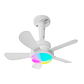 Ventilador Techo Nexxt NHA-F100 Smart RGB WiFi - Miniatura 3