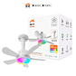 Ventilador Techo Nexxt NHA-F100 Smart RGB WiFi - Miniatura 1