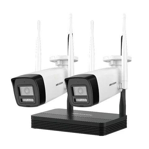 Kit Seguridad Hikvision WiFi 4CH 2MP 2 Bullet