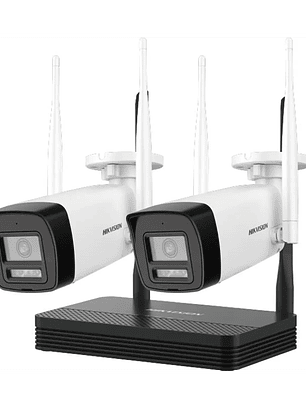 Kit Seguridad Hikvision WiFi 4CH 2MP 2 Bullet