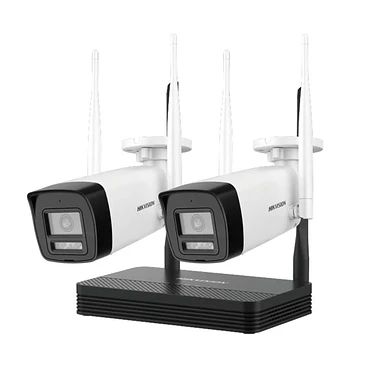 Kit Seguridad Hikvision WiFi 4CH 2MP 2 Bullet 1