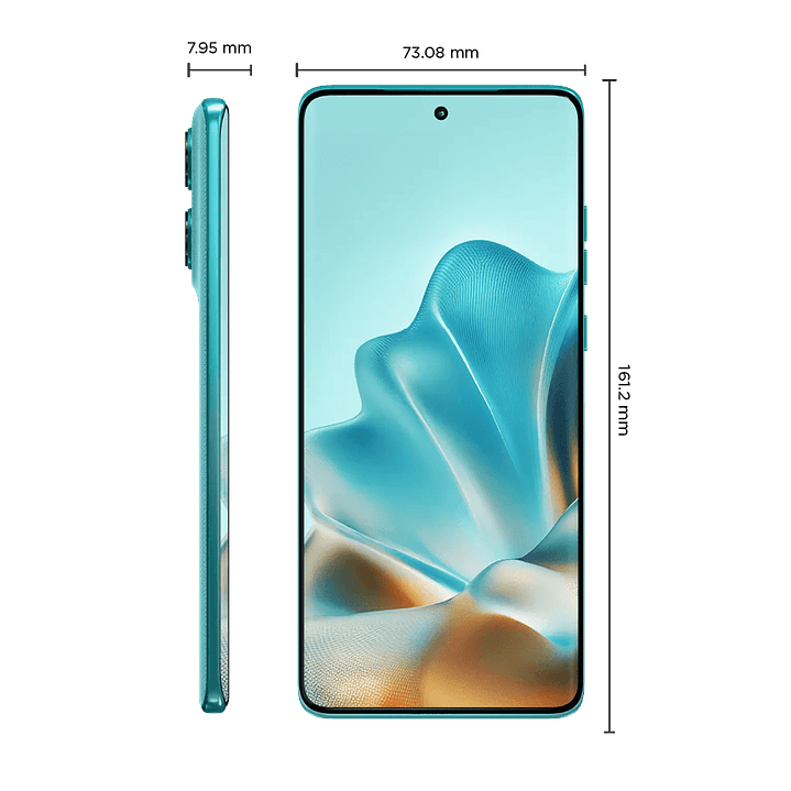 Smartphone Motorola Edge 60 Fusion Verde 8GB 256GB 2