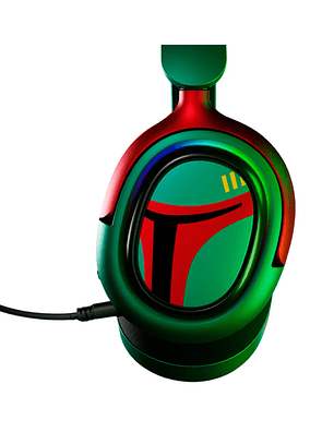 Audífonos Primus Gaming PHS-S380BF RGB Wireless Boba Fett