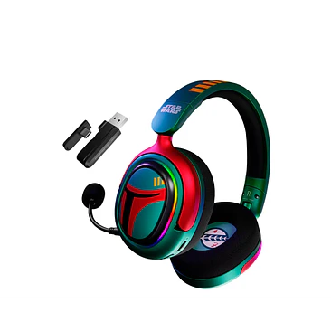 Audífonos Primus Gaming PHS-S380BF RGB Wireless Boba Fett 3