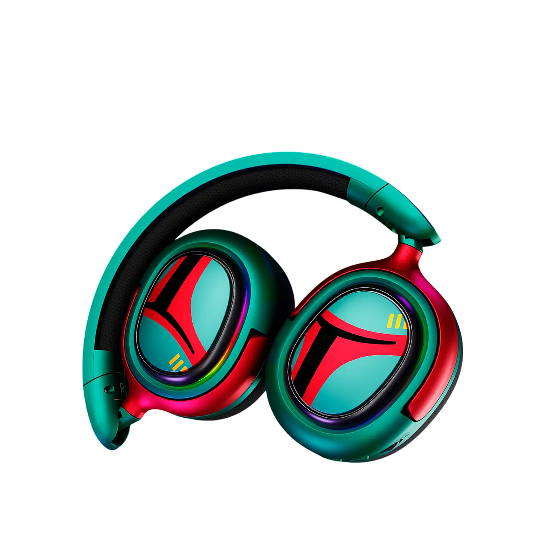 Audífonos Primus Gaming PHS-S380BF RGB Wireless Boba Fett 4