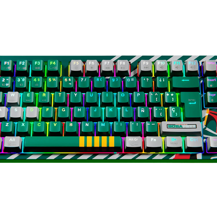 Teclado Primus Gaming Boba Fett 88 Wireless RGB 2