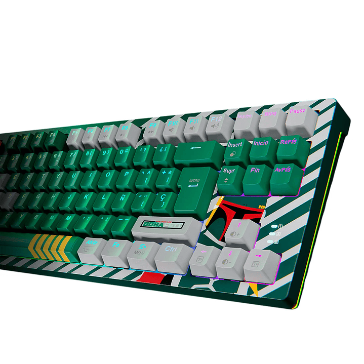 Teclado Primus Gaming Boba Fett 88 Wireless RGB 3
