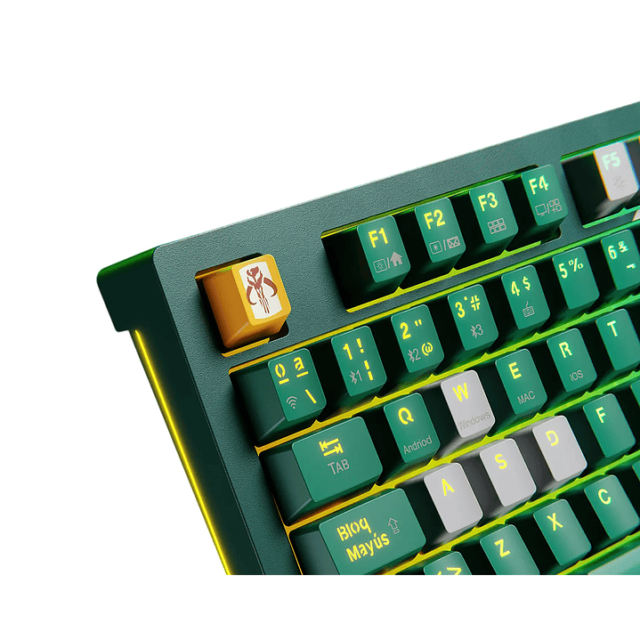 Teclado Primus Gaming Boba Fett 88 Wireless RGB 5