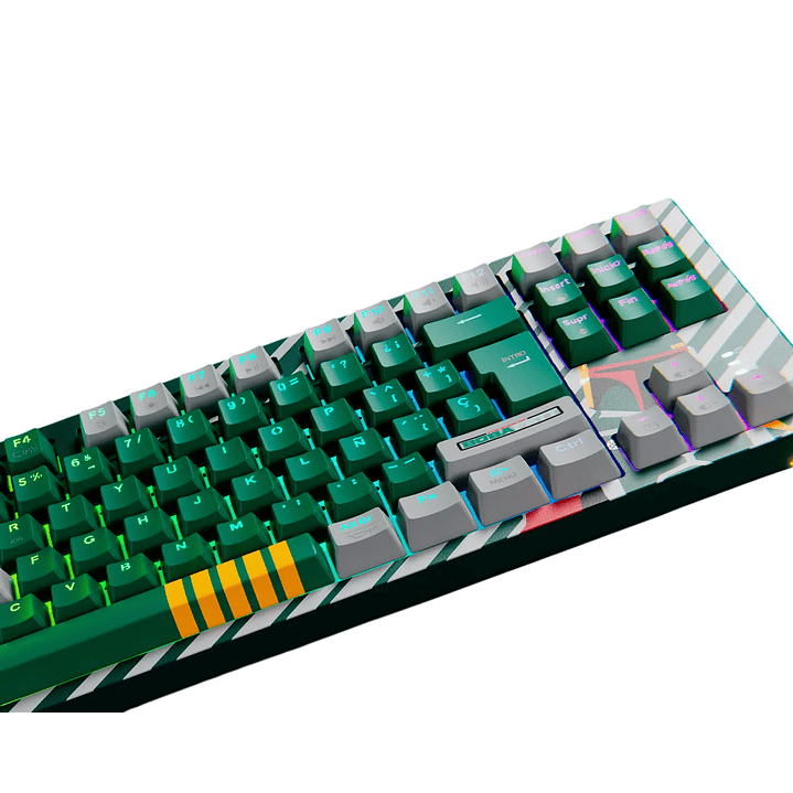 Teclado Primus Gaming Boba Fett 88 Wireless RGB 1