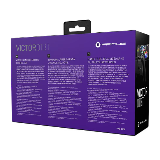 Control Gamer Primus Gaming PMC-01BT Bluetooth RGB 3