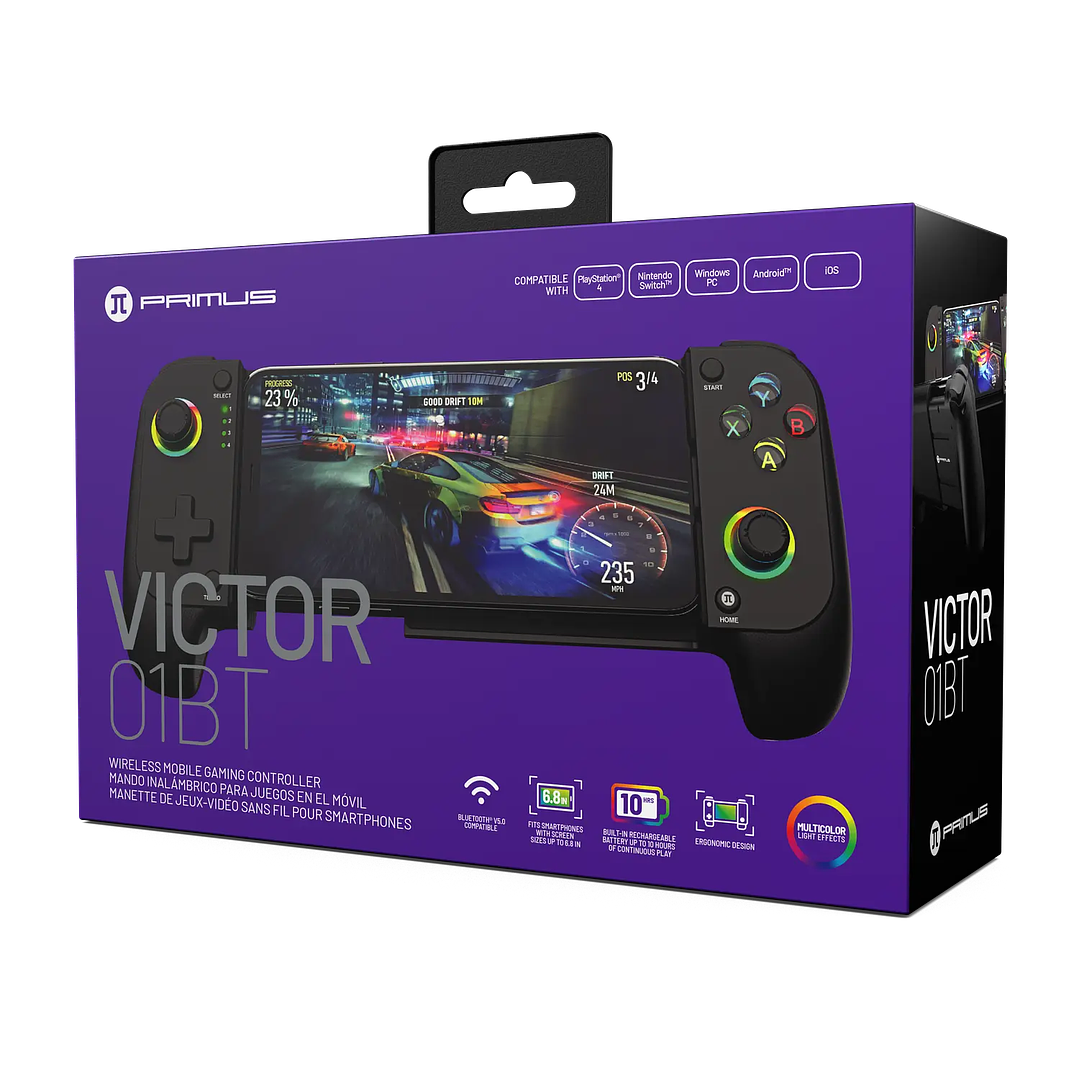 Control Gamer Primus Gaming PMC-01BT Bluetooth RGB 4