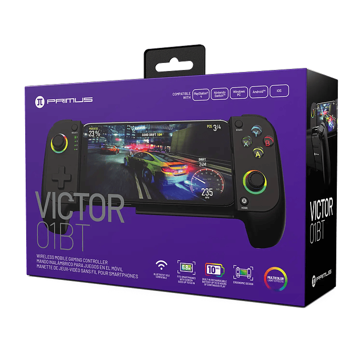 Control Gamer Primus Gaming PMC-01BT Bluetooth RGB 4