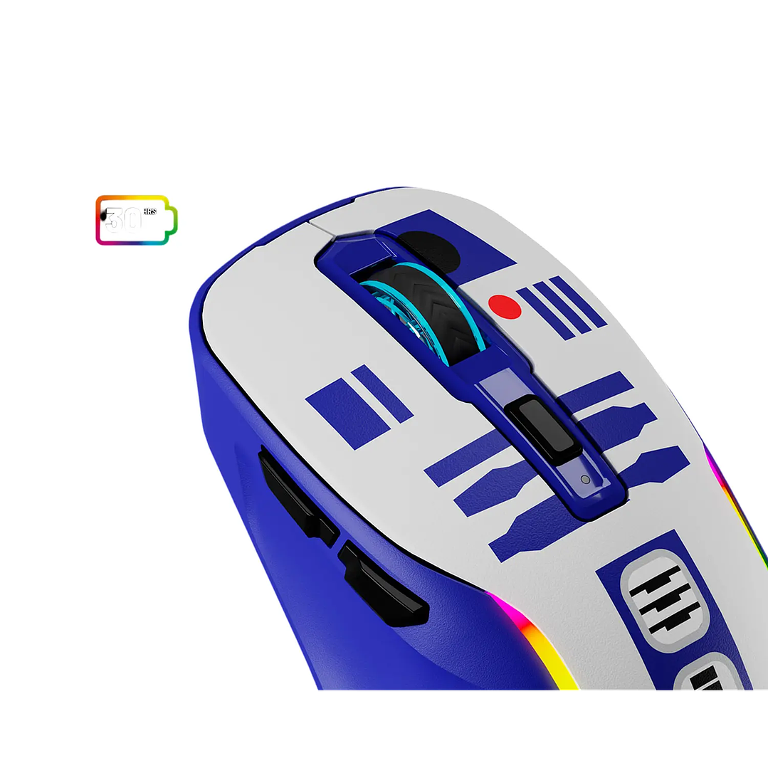 Mouse Primus Gaming PMO-S204DR Wireless 3 Modos RGB 7