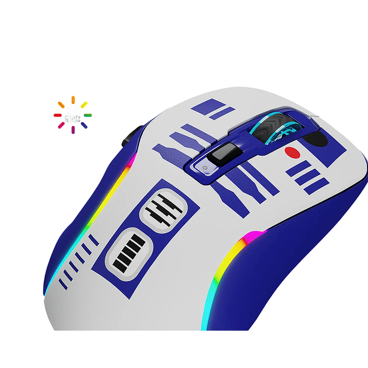 Mouse Primus Gaming PMO-S204DR Wireless 3 Modos RGB 3