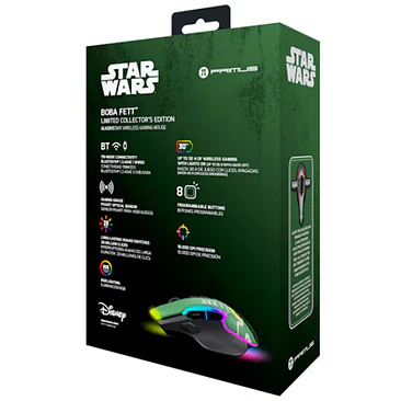 Mouse Primus Gaming PMO-S205BF Boba Fett Wireless RGB 6