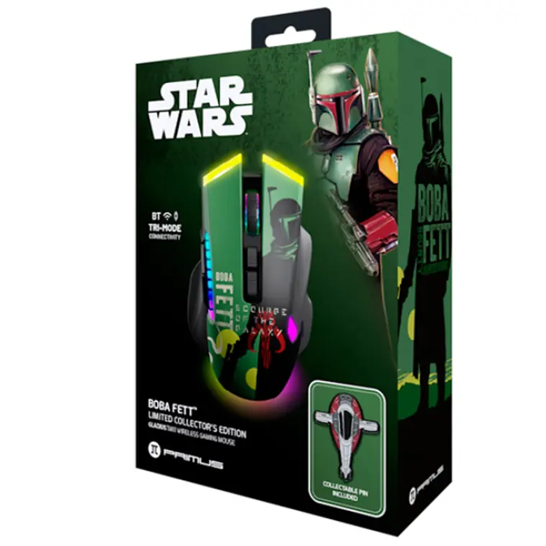 Mouse Primus Gaming PMO-S205BF Boba Fett Wireless RGB 5