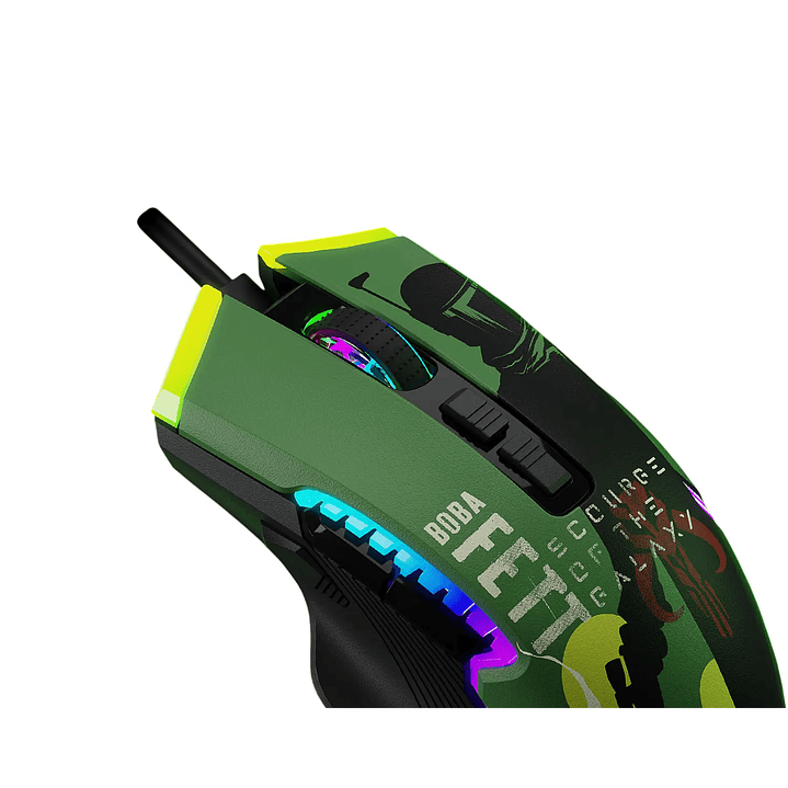 Mouse Primus Gaming PMO-S205BF Boba Fett Wireless RGB 4