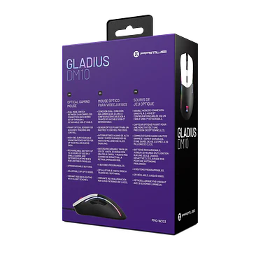 Mouse Primus Gaming PMO-W203 Wireless RGB 10000 DPI 4