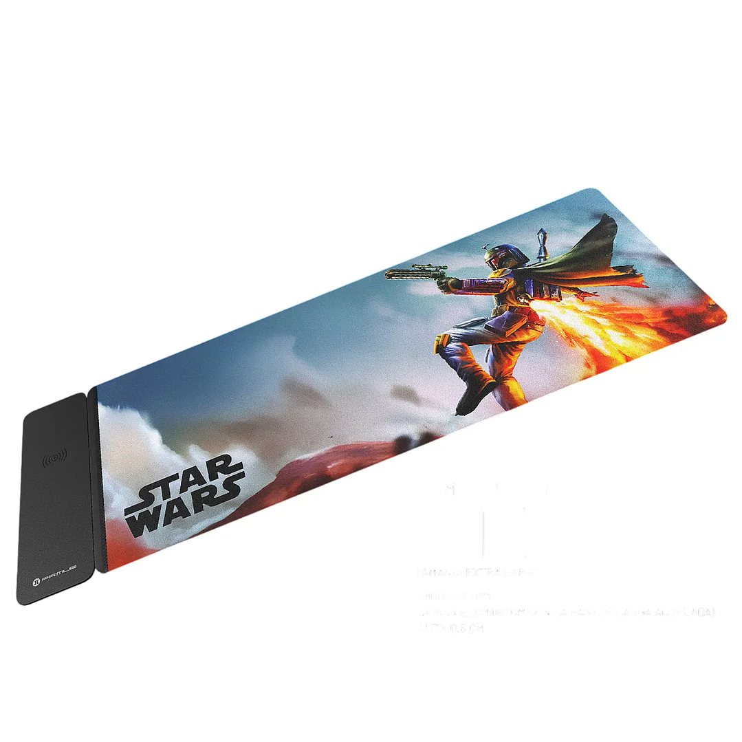 Mouse Pad Primus Gaming Star Wars XL Carga Inalámbrica PMP-S17BF-XL 1