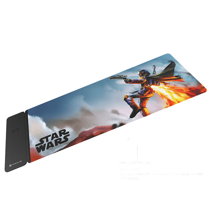 Mouse Pad Primus Gaming Star Wars XL Carga Inalámbrica PMP-S17BF-XL 1
