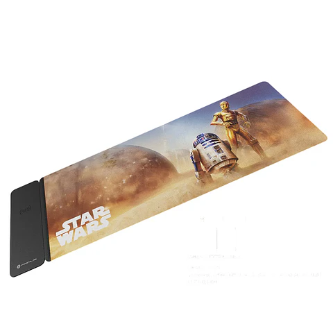 Mouse Pad Primus Gaming Star Wars XL Carga Inalámbrica 15W