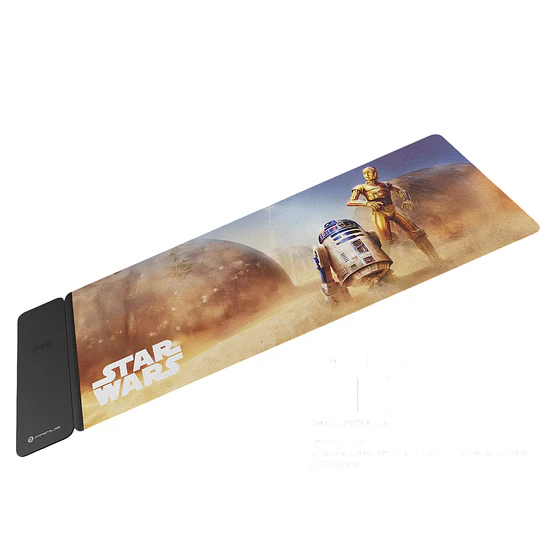Mouse Pad Primus Gaming Star Wars XL Carga Inalámbrica 15W 1