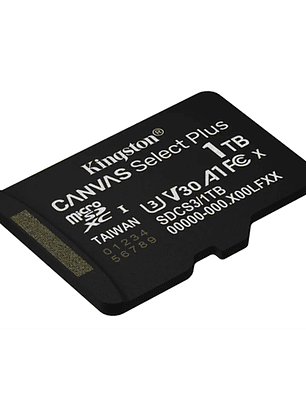 MicroSD Kingston Canvas Select Plus 1TB Clase 10