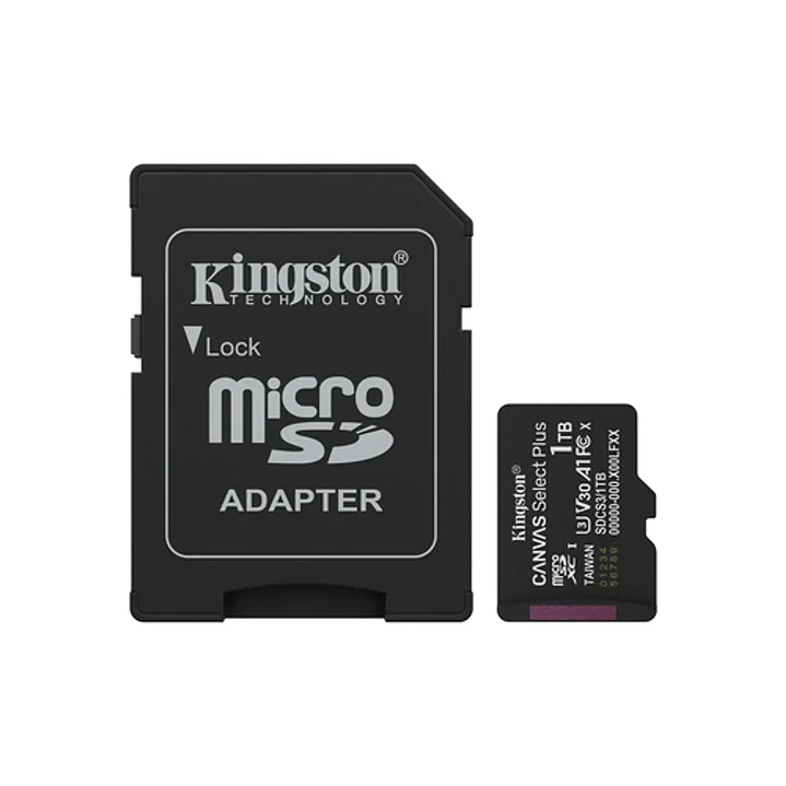MicroSD Kingston Canvas Select Plus 1TB Clase 10 2