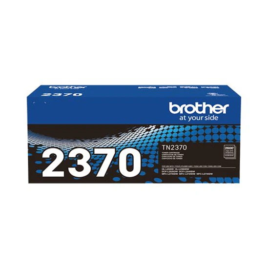 Tóner Brother TN-2370 Negro Alto Rendimiento Original 1