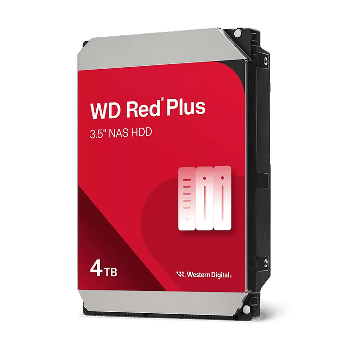 Disco Duro WD Red Plus 4TB 3.5