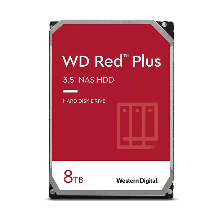 Disco Duro WD Red Plus 8TB 3.5