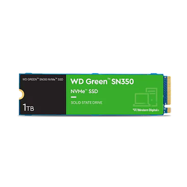 Unidad SSD WD Green SN350 1TB NVMe M.2 2280 PCIe 1