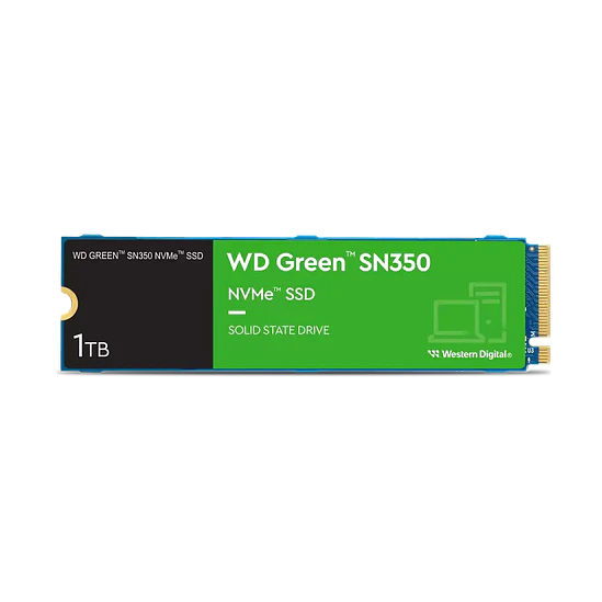 Unidad SSD WD Green SN350 1TB NVMe M.2 2280 PCIe 1