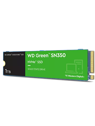 Unidad SSD WD Green SN350 1TB NVMe M.2 2280 PCIe