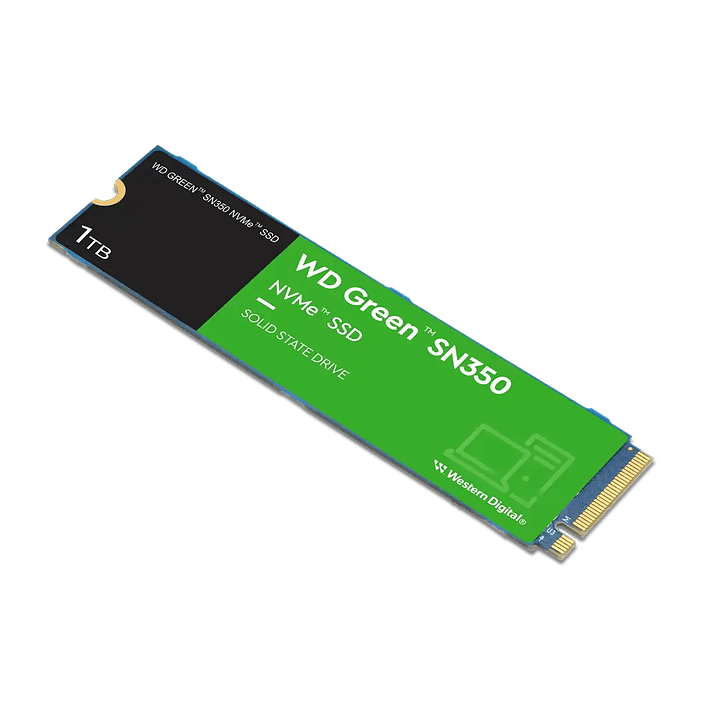 Unidad SSD WD Green SN350 1TB NVMe M.2 2280 PCIe 3