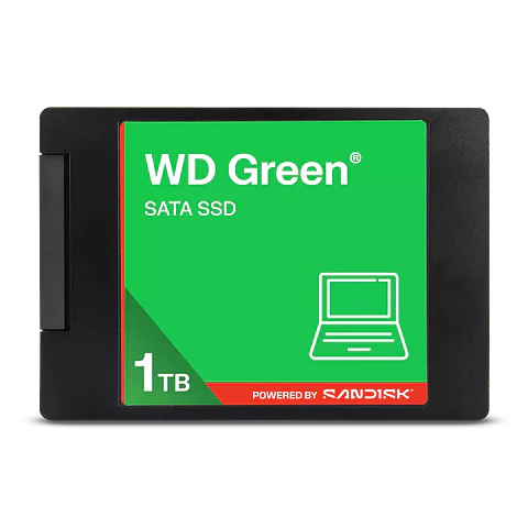 Unidad SSD WD Green 1TB 2.5" SATA III Disco Sólido Interno