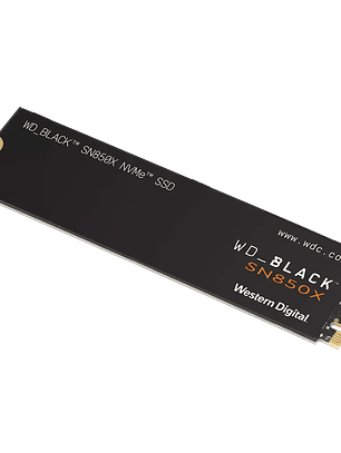 Unidad SSD WD Black SN850X 2TB NVMe PCIe 4.0 M.2 2280