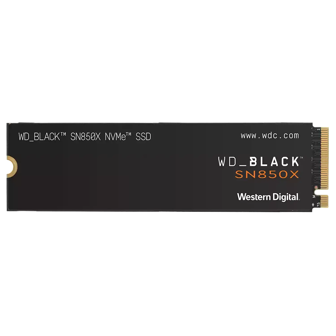 Unidad SSD WD Black SN850X 2TB NVMe PCIe 4.0 M.2 2280 1