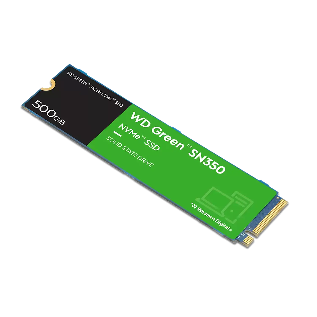 Unidad SSD WD Green SN350 500GB NVMe M.2 2280 PCIe 3.0 2