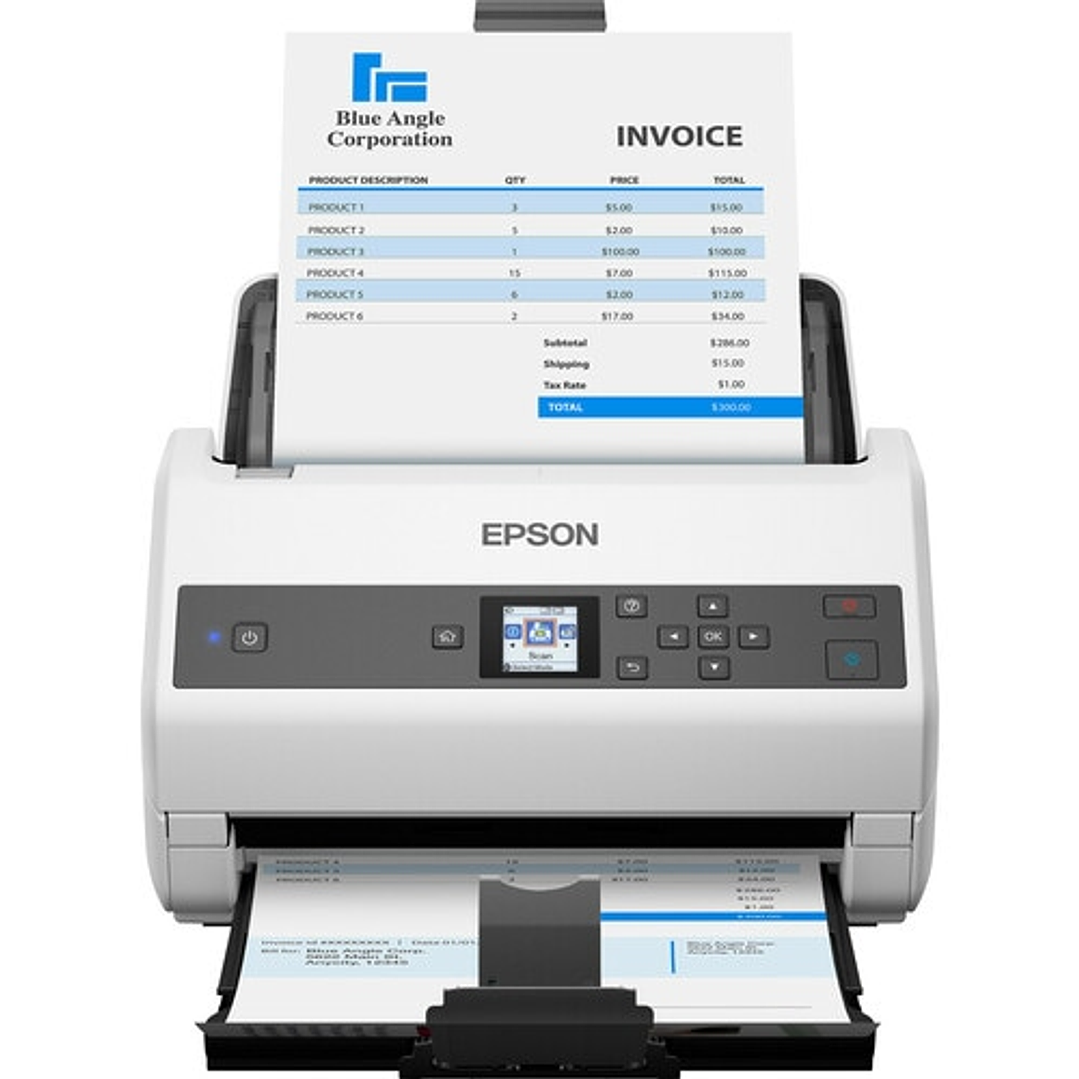 Escáner Epson WorkForce DS-970 Duplex 85ppm ADF 100 hojas 4