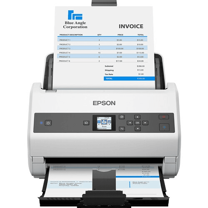 Escáner Epson WorkForce DS-970 Duplex 85ppm ADF 100 hojas 4