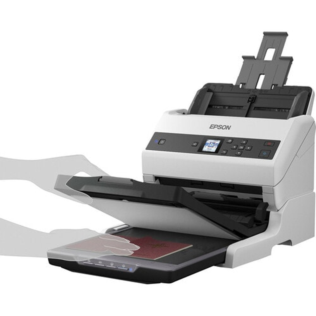 Escáner Epson WorkForce DS-970 Duplex 85ppm ADF 100 hojas 5