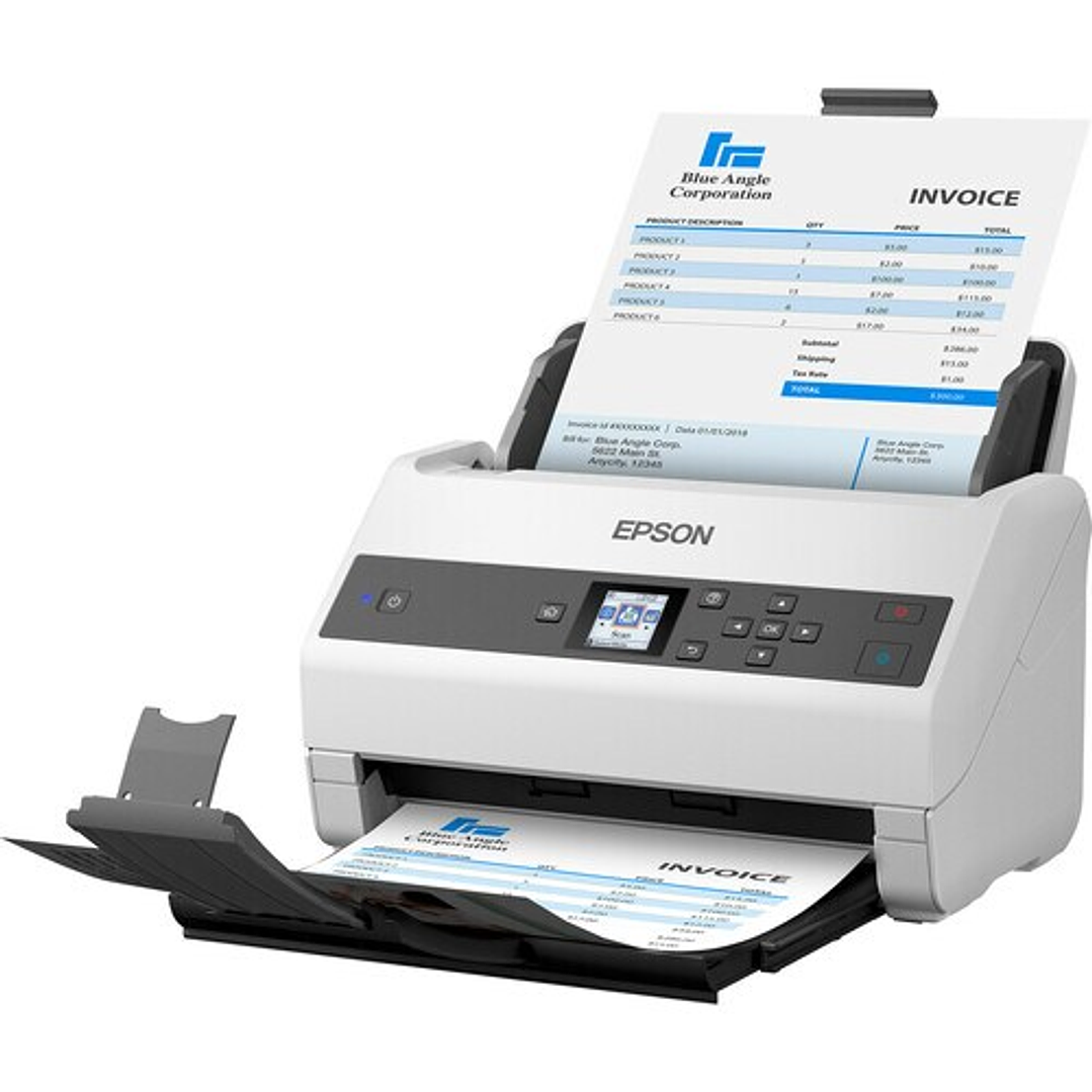Escáner Epson WorkForce DS-970 Duplex 85ppm ADF 100 hojas 6
